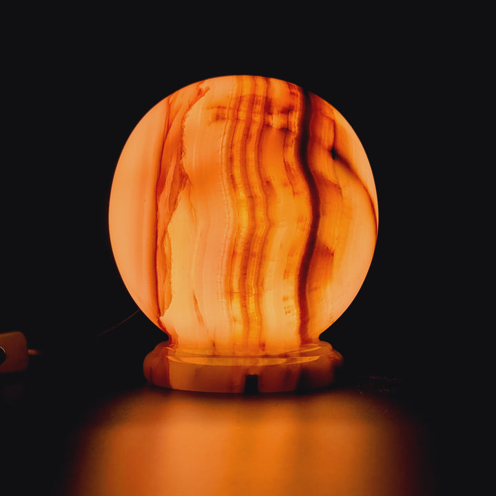 Onyx Marmor Tischlampe 6